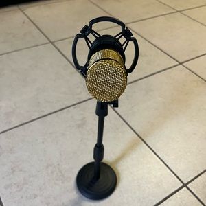 Gold Microphone